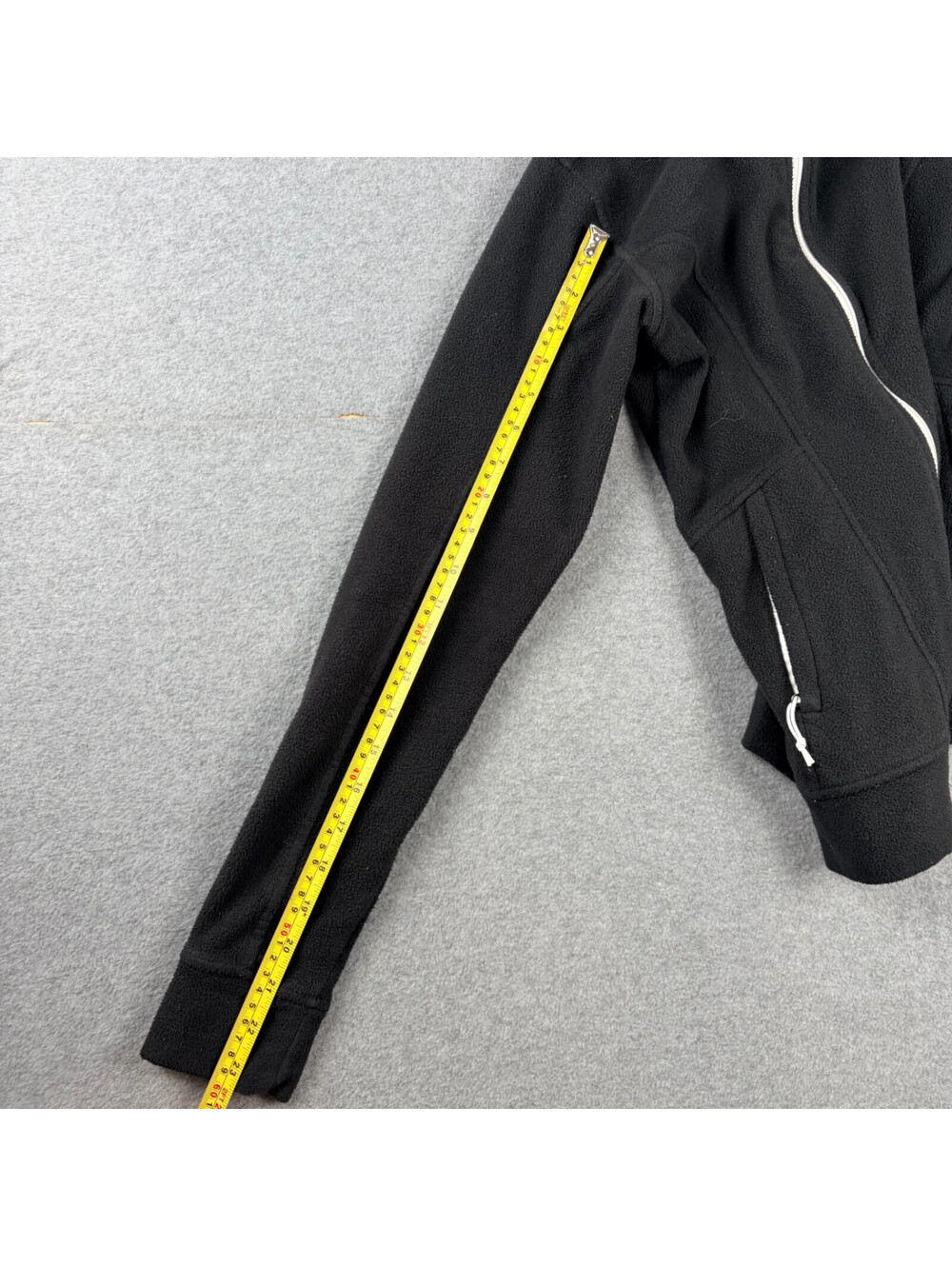 The North Face Womens Fleece Jacket XS Black Full Zip Long Sleeve Outdoor - Picture 4 of 8